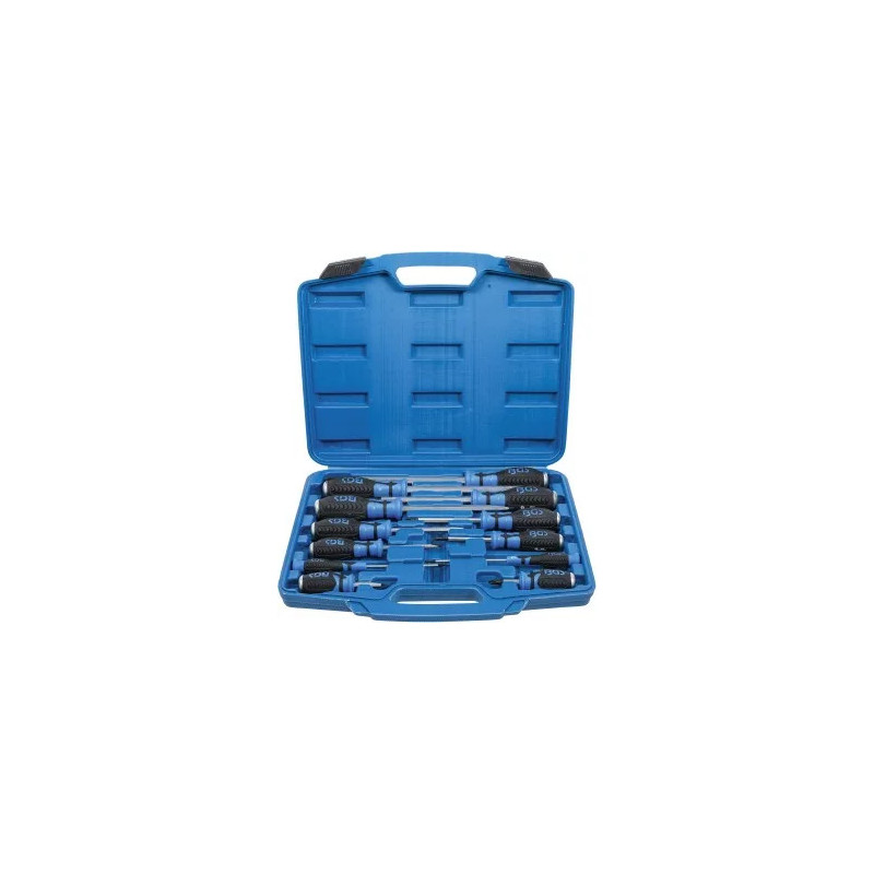 Jeu de tournevis | carré femelle 6,3 mm (1/4") | 12 pièces Jeu de tournevis | carré femelle 6,3 mm (1/4") | 12 pièces