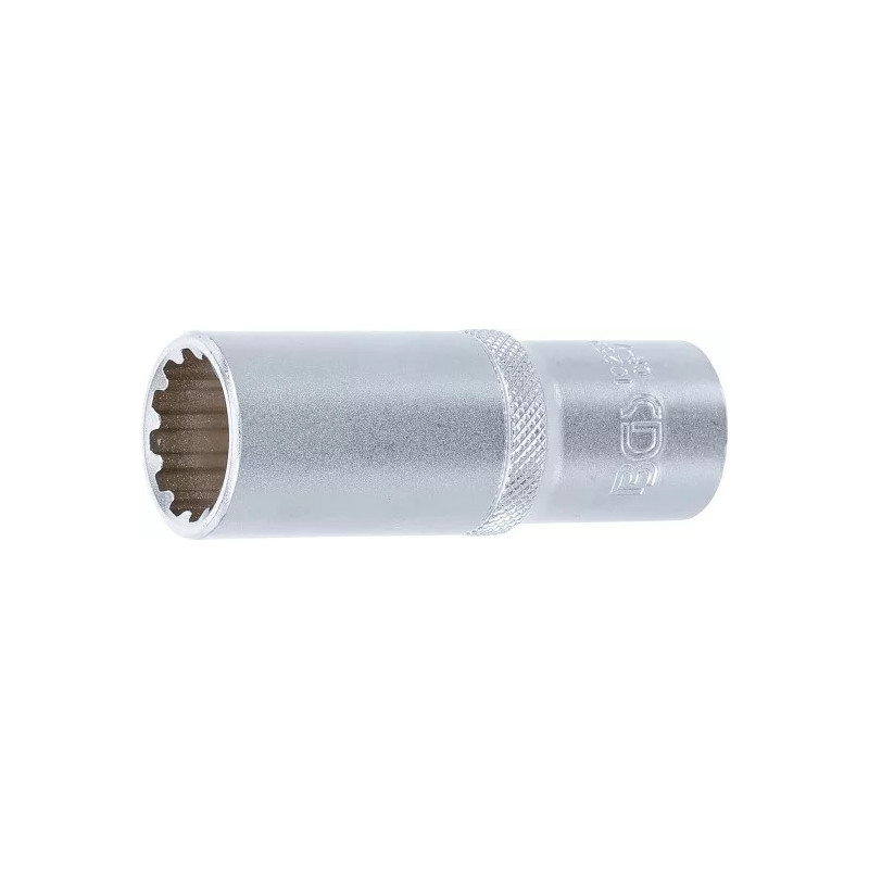 Douille pour clé, Gear Lock, longue | 12,5 mm (1/2") | 19 mm Douille pour clé, Gear Lock, longue | 12,5 mm (1/2") | 19 mm