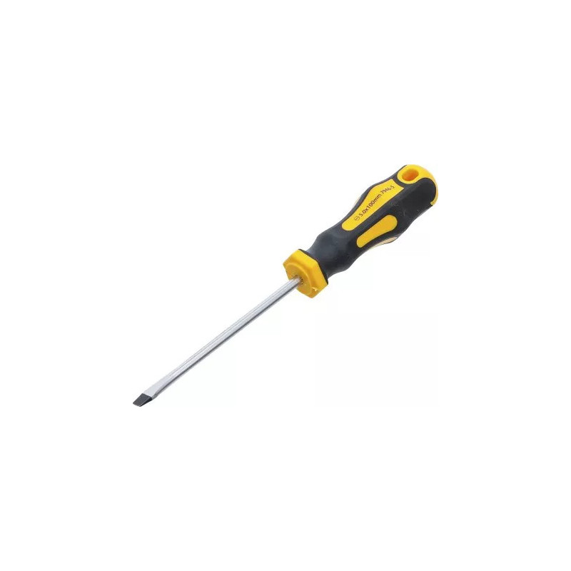 Tournevis | fente 5 mm | longueur de la lame 100 mm Tournevis | fente 5 mm | longueur de la lame 100 mm