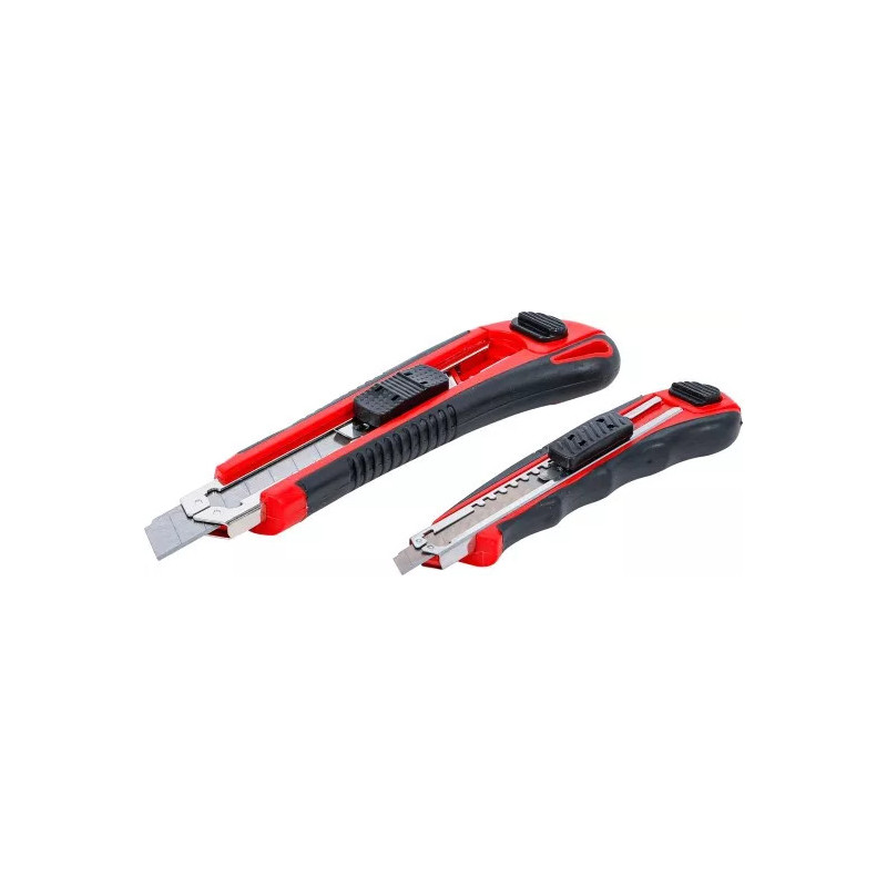 Cutter à lames universelle | Largeur de lame 9 / 18 mm | 4 pièces Cutter à lames universelle | Largeur de lame 9 / 18 mm | 4 pièces