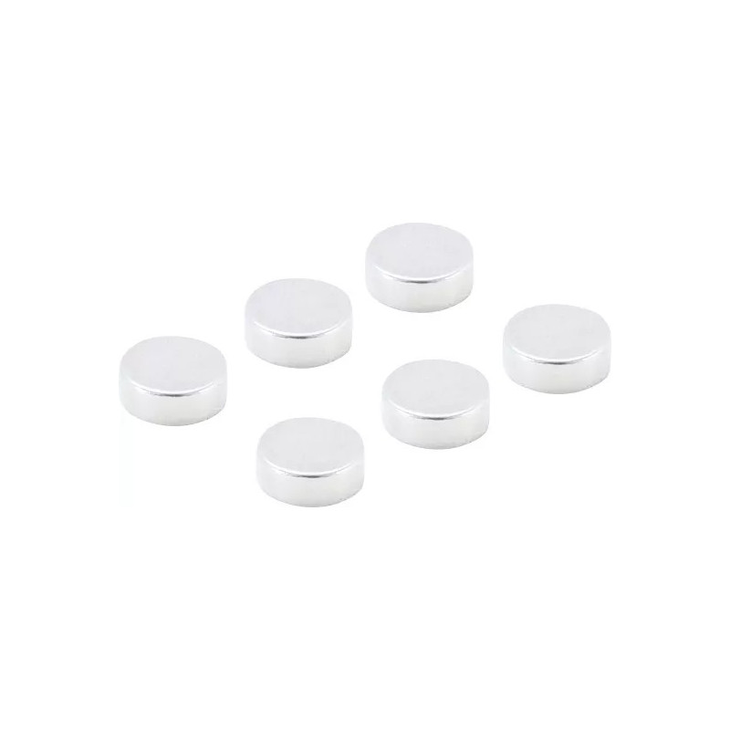 Jeu d’aimants | extrapuissants | Ø 8 mm | 6 pièces