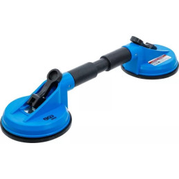 Doubles ventouse caoutchouc | ABS | à tête flexible | Ø 120 mm | 390 mm