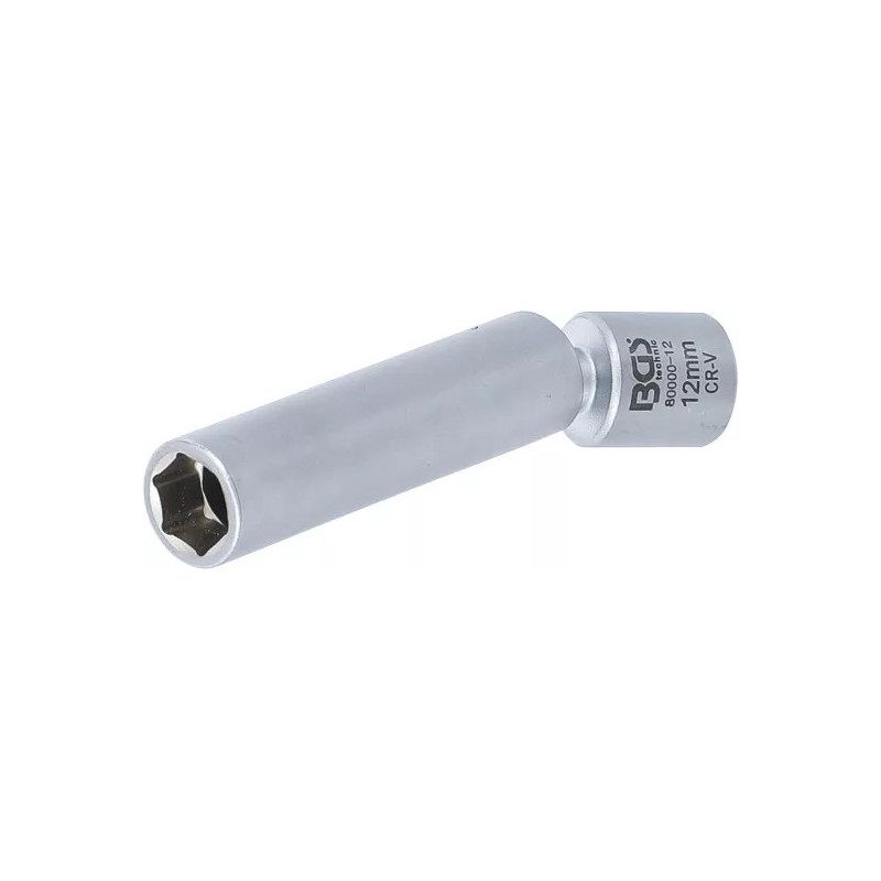 Douille articulée à cardan pour bougies de préchauffage et d’allumage | 10 mm (3/8") | 12 mm