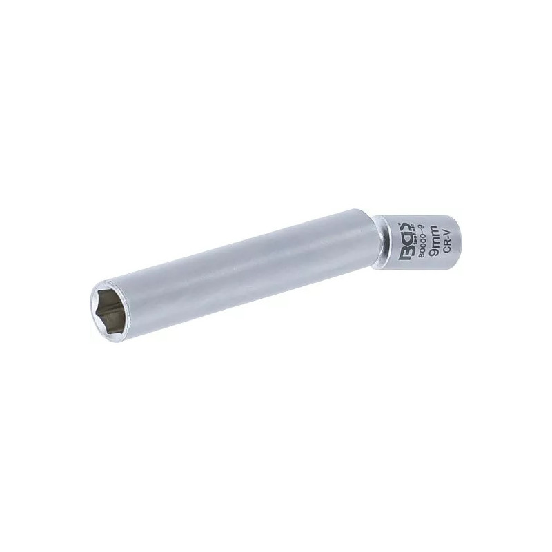Douille articulée à cardan pour bougies de préchauffage et d’allumage | 6,3 mm (1/4") | 9 mm