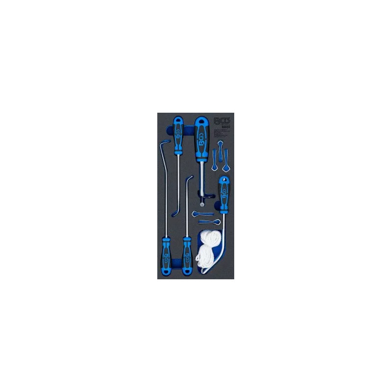 Insert de servante d'atelier 1/3 : Kit de montage de pare-brise à joint + enjoliveur | 5 pièces