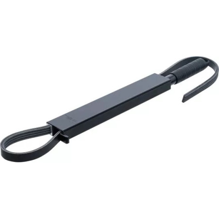 Clé à sangle pour poulies pour courroies striées et plates