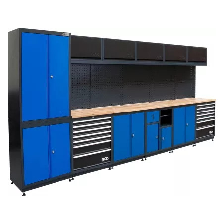 Système d'unité murale | compact | bois | 6 modules