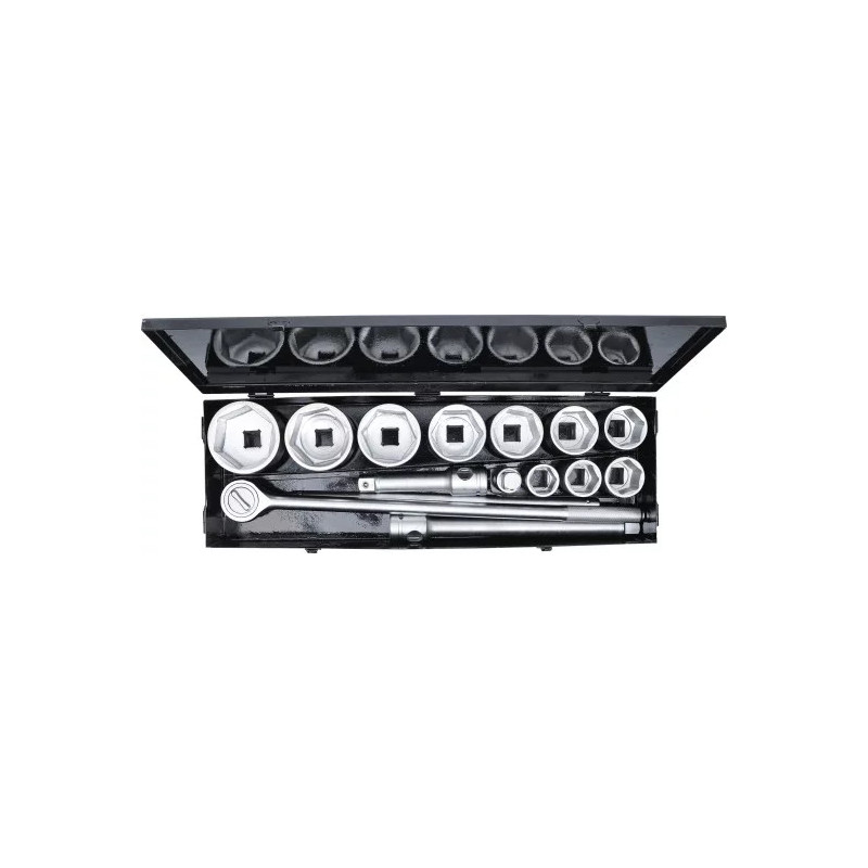 Coffret de douilles | 25 mm (1") | 36 - 80 mm | 15 pièces