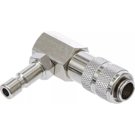 Adaptateur à baïonnette pour système de refroidissement | coudée, 90° | Pour art. 8027/8098