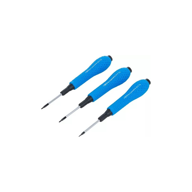 Jeu de tournevis de précision | profil en T (pour Torx) T4 / T5 / T6 | 3 pièces Jeu de tournevis de précision | profil en T (pour Torx) T4 / T5 / T6 | 3 pièces