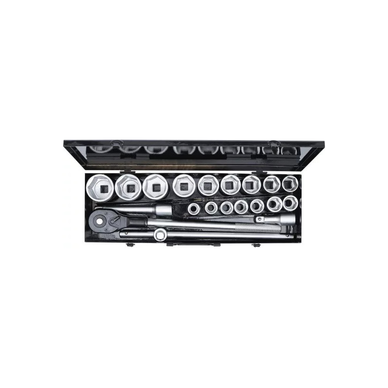 Coffret de douilles | 20 mm (3/4") | 19 - 50 mm | 20 pièces Coffret de douilles | 20 mm (3/4") | 19 - 50 mm | 20 pièces