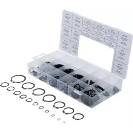 Assortiment de circlips extérieurs | Ø 3 - 32 mm | 300 pièces