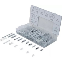 Assortiment de ressorts | ressorts de traction + pression | 200 pièces