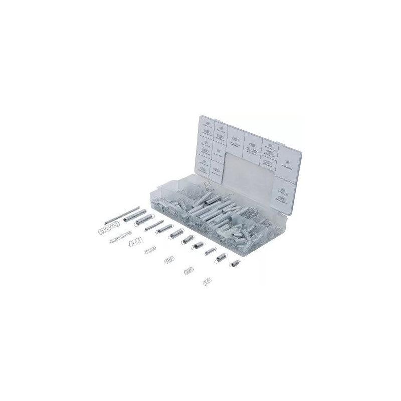 Assortiment de ressorts | ressorts de traction + pression | 200 pièces Assortiment de ressorts | ressorts de traction + pression | 200 pièces