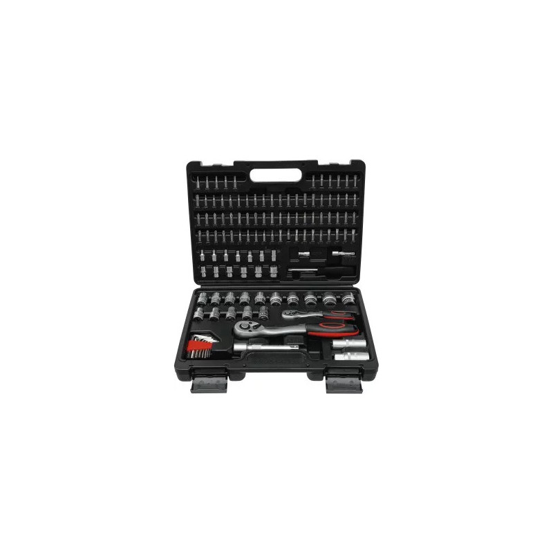 Jeu de douilles à six pans | 6,3 mm (1/4") / 12,5 mm (1/2") | 115 pièces Jeu de douilles à six pans | 6,3 mm (1/4") / 12,5 mm (1/2") | 115 pièces