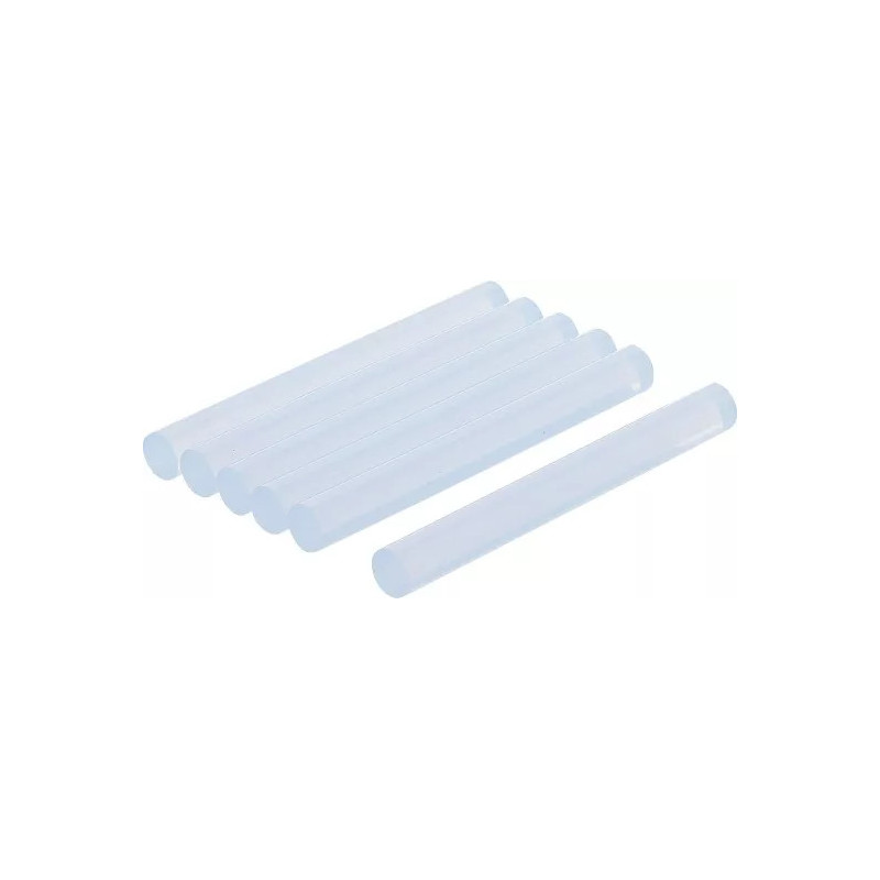 Bâtonnets de colle chaude | transparent | Ø 11 mm, 100 mm | 6 pièces Bâtonnets de colle chaude | transparent | Ø 11 mm, 100 mm | 6 pièces