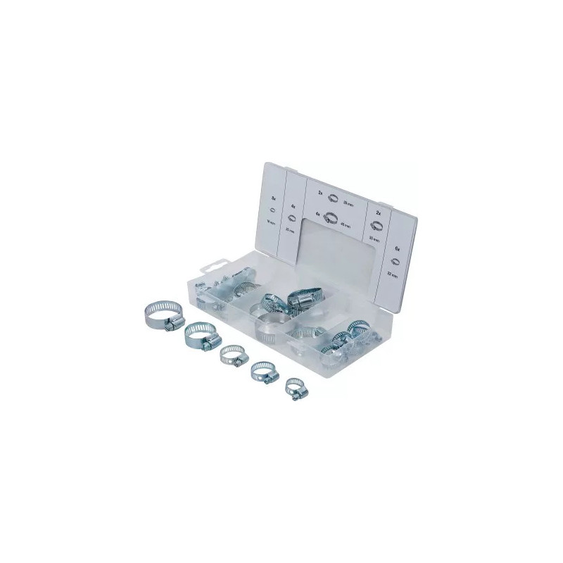 Assortiment de colliers | Ø 16 - 40 mm | 26 pièces Assortiment de colliers | Ø 16 - 40 mm | 26 pièces