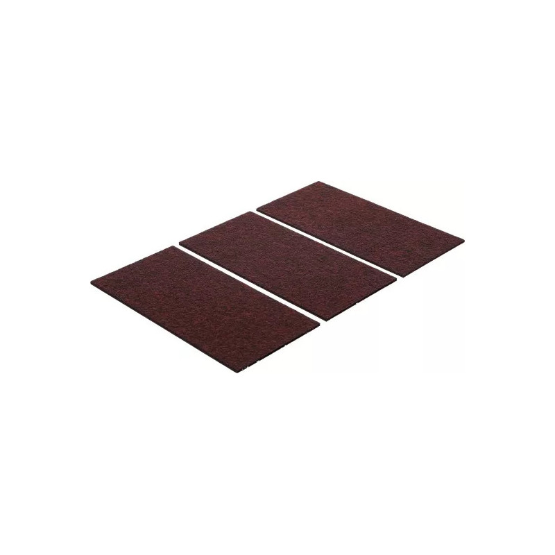 Patin en feutre | plaques | brun | 100 x 200 mm | 3 pièces Patin en feutre | plaques | brun | 100 x 200 mm | 3 pièces