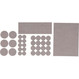 Jeu de protections antidérapants | beige | 38 pièces