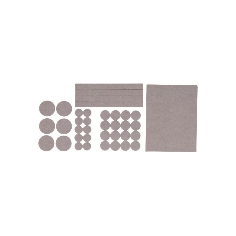 Jeu de protections antidérapants | beige | 38 pièces Jeu de protections antidérapants | beige | 38 pièces