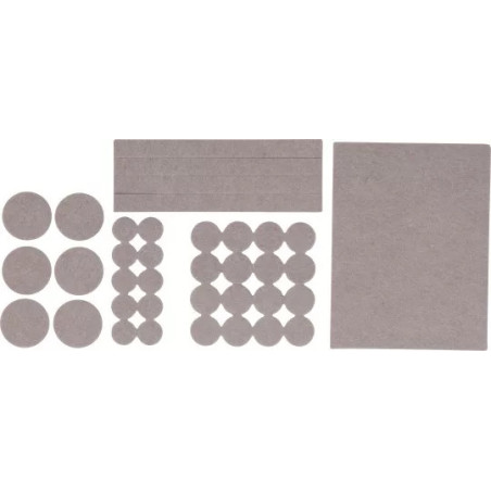 Jeu de protections antidérapants | beige | 38 pièces