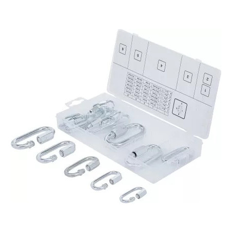 Assortiment de mousquetons à visser | 20 pièces