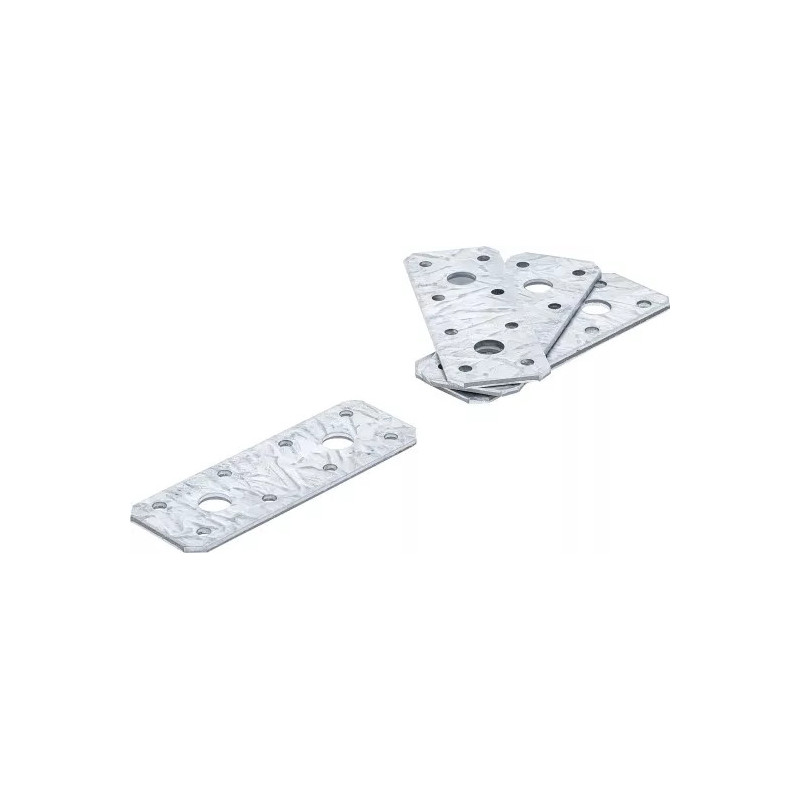 Plaque de fixation plate | 100 x 35 x 2 mm | 4 pièces Plaque de fixation plate | 100 x 35 x 2 mm | 4 pièces