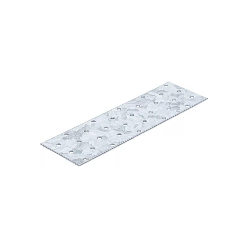 Tôle d'acier perforée | 200 x 60 x 2 mm Tôle d'acier perforée | 200 x 60 x 2 mm