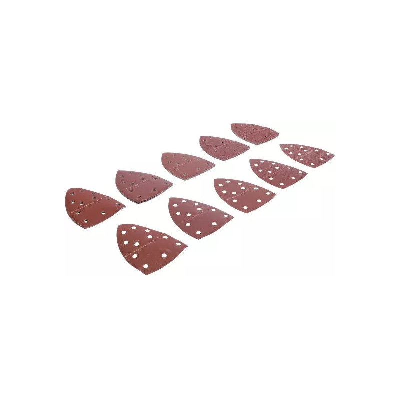 Jeu de feuilles abrasives pour meuleuse multifonctions | 145 x 100 mm | Cal. 40 - 400 | 25 pièces Jeu de feuilles abrasives pour meuleuse multifonctions | 145 x 100 mm | Cal. 40 - 400 | 25 pièces