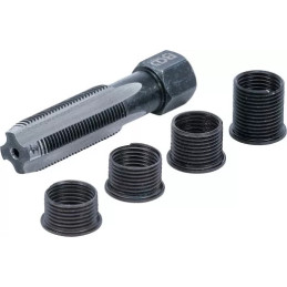 Kit de réparation pour filet de bougies d’allumage | M14 x 1,25 mm | 5 pièces