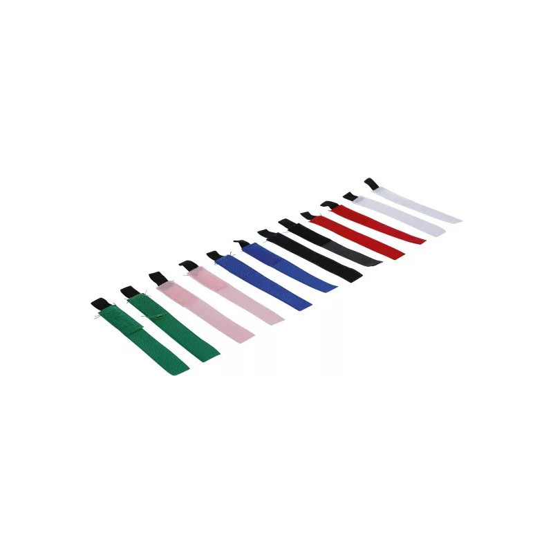Assortiment de bandes auto-agrippante | 20 x 190 mm | 12 pièces Assortiment de bandes auto-agrippante | 20 x 190 mm | 12 pièces