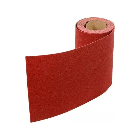 Rouleau de papier abrasif | 115 mm x 5 m | grain 120