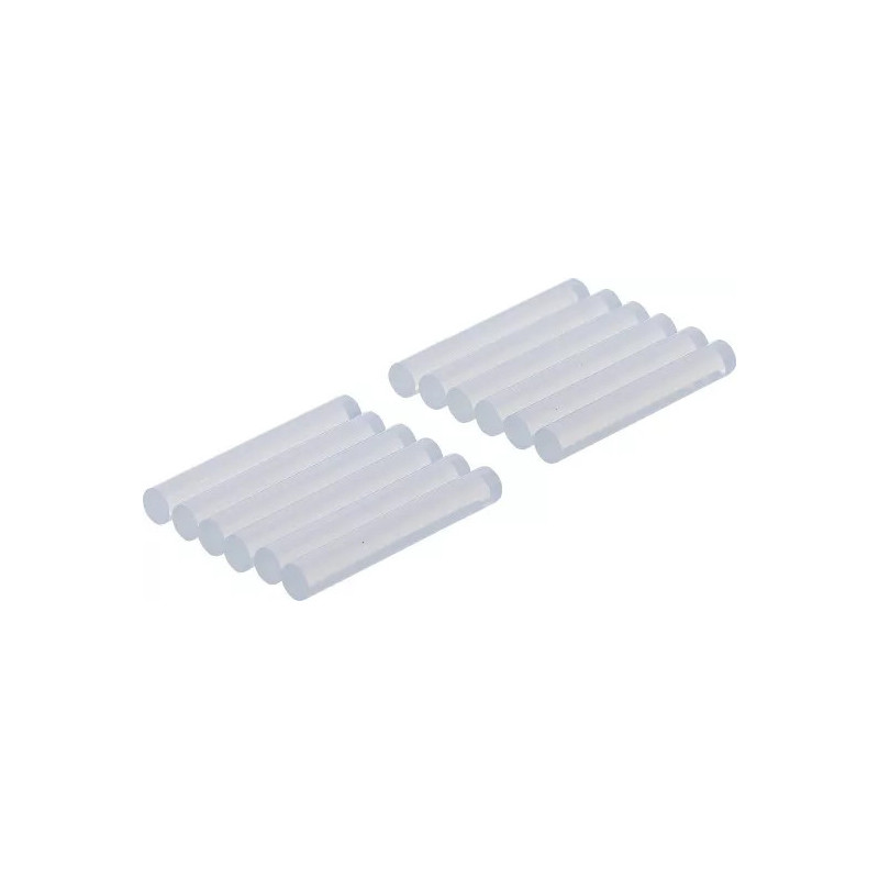 Bâtonnets de colle chaude | transparent | Ø 7,5 mm, 50 mm | 12 pièces Bâtonnets de colle chaude | transparent | Ø 7,5 mm, 50 mm | 12 pièces