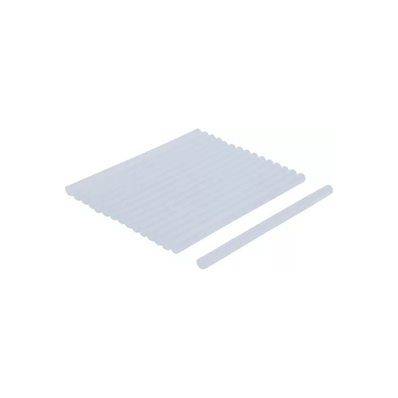 Bâtonnets de colle chaude | transparent | Ø 11 mm, 200 mm | 16 pièces Bâtonnets de colle chaude | transparent | Ø 11 mm, 200 mm | 16 pièces