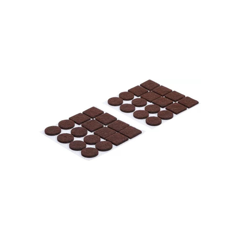 Jeu de protections antidérapants | marrons | 32 pièces Jeu de protections antidérapants | marrons | 32 pièces