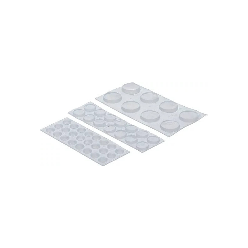 Jeu de tampons élastiques | transparents | 46 pièces Jeu de tampons élastiques | transparents | 46 pièces