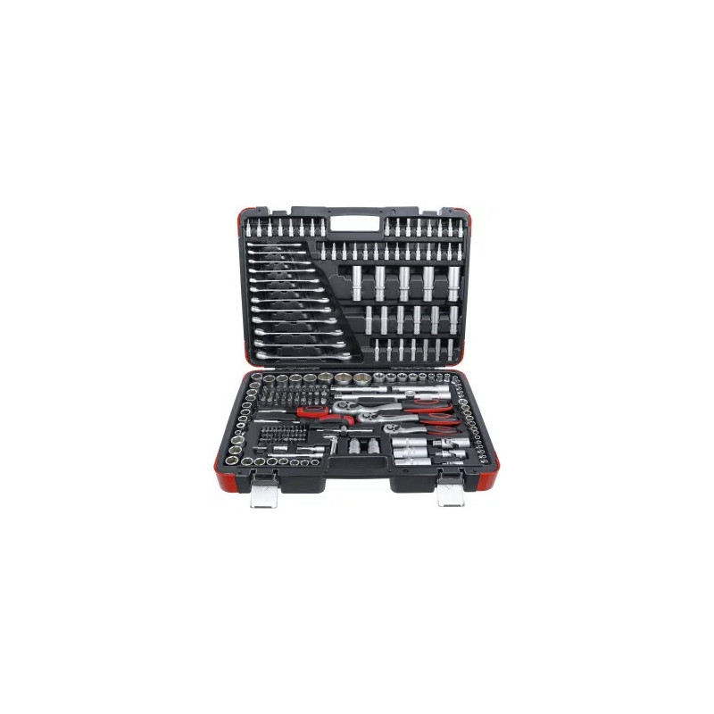 Coffret de douilles | 6,3 mm (1/4") / 10 mm (3/8") / 12,5 mm (1/2") | 216 pièces Coffret de douilles | 6,3 mm (1/4") / 10 mm (3/8") / 12,5 mm (1/2") | 216 pièces