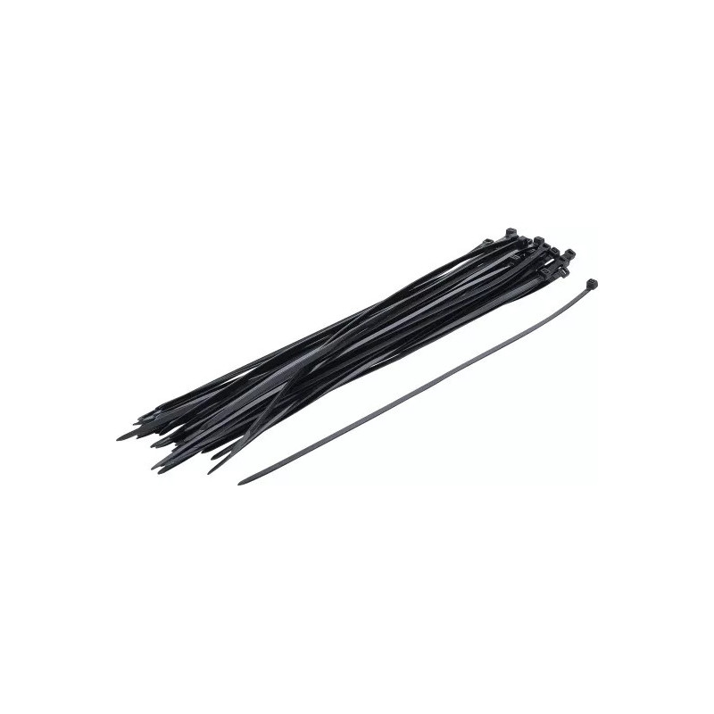 Assortiment de colliers plastique | noir | 4,5 x 350 mm | 50 pièces Assortiment de colliers plastique | noir | 4,5 x 350 mm | 50 pièces