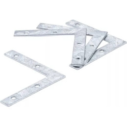 Équerre L | 75 x 75 x 12 mm | 4 pièces