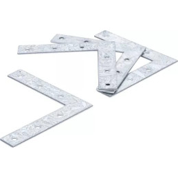 Équerre L | 100 x 100 x 15 mm | 4 pièces