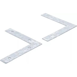Équerre L | 150 x 150 x 25 mm | 2 pièces
