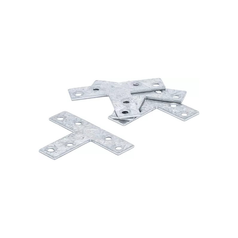 Équerre en T | 70 x 50 x 16 mm | 4 pièces Équerre en T | 70 x 50 x 16 mm | 4 pièces