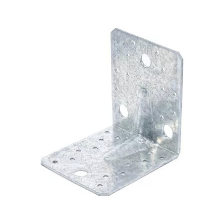 Connecteur d’angle | avec bourrelet (renforcement) | 105 x 105 x 90 x 3 mm
