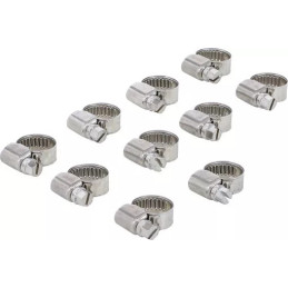 Colliers | inoxydable | 10 x 16 mm | 10 pièces