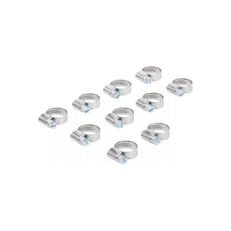 Colliers | inoxydable | 12 x 20 mm | 10 pièces Colliers | inoxydable | 12 x 20 mm | 10 pièces