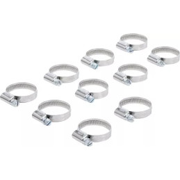 Colliers | inoxydable | 20 x 32 mm | 10 pièces