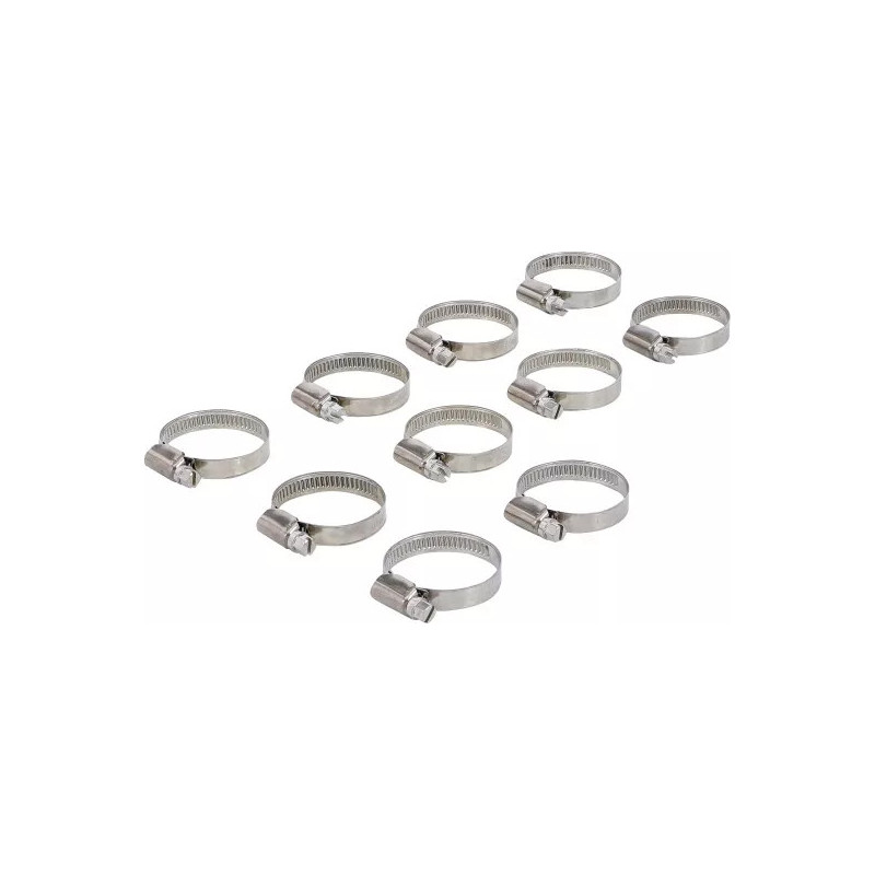 Colliers | inoxydable | 25 x 40 mm | 10 pièces Colliers | inoxydable | 25 x 40 mm | 10 pièces