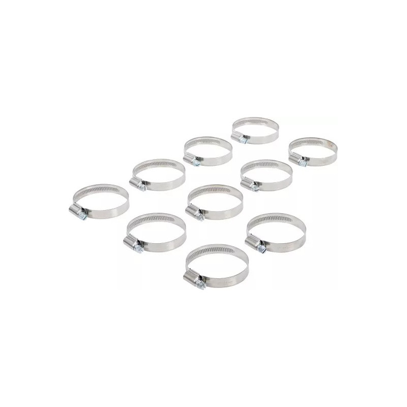 Colliers | inoxydable | 40 x 60 mm | 10 pièces Colliers | inoxydable | 40 x 60 mm | 10 pièces