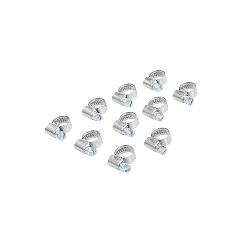 Colliers | inoxydable | 8 x 12 mm | 10 pièces Colliers | inoxydable | 8 x 12 mm | 10 pièces