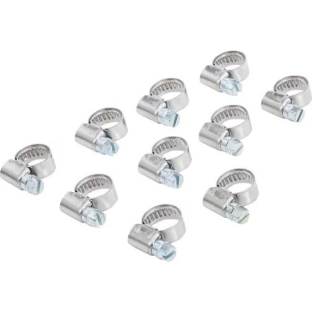 Colliers | inoxydable | 8 x 12 mm | 10 pièces